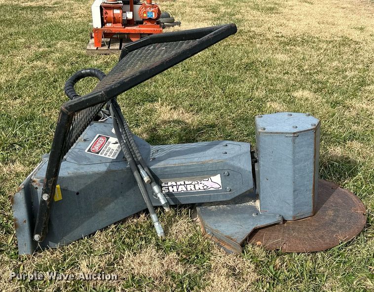 image for item KT9164 Sidney Manufacturing Land Shark  skid steer tree saw
