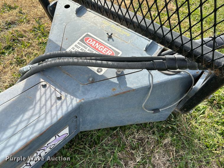 image for item KT9164 Sidney Manufacturing Land Shark  skid steer tree saw
