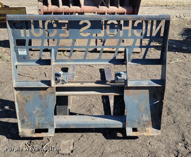 image for item LC9342 Virnig  skid steer forks