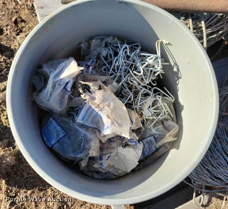 image for item LC9354 (9) rolls of barbed wire