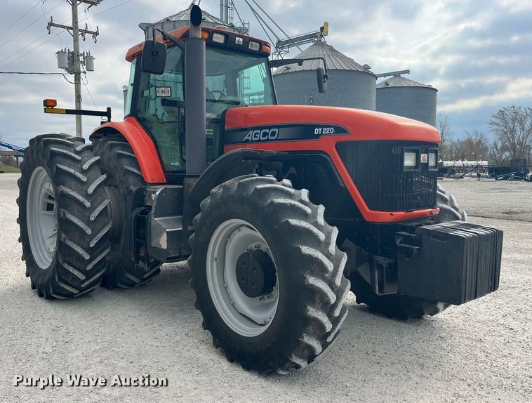 image for item LD9827 2008 AGCO DT220A  MFWD tractor