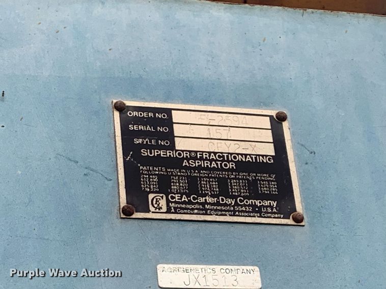 image for item LI9249 Quadratec CFY2-X  seed cleaner