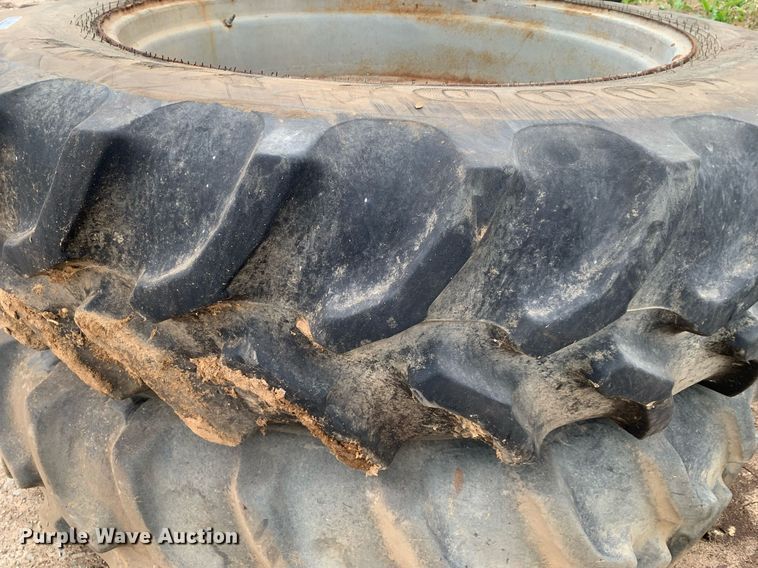 image for item LI9255 Goodyear  (3) Goodyear 480/80R46 tires and wheels