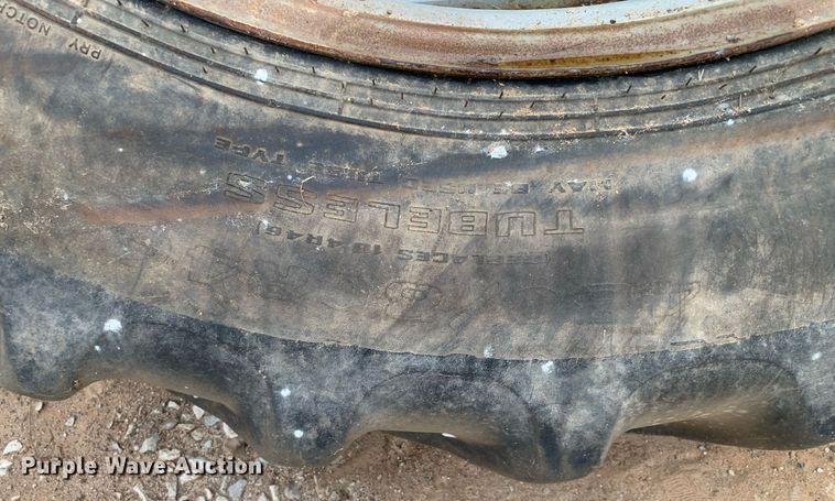 image for item LI9255 Goodyear  (3) Goodyear 480/80R46 tires and wheels