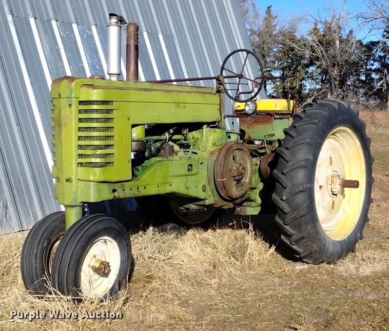 image for item LN9877 1949 John Deere A  tractor