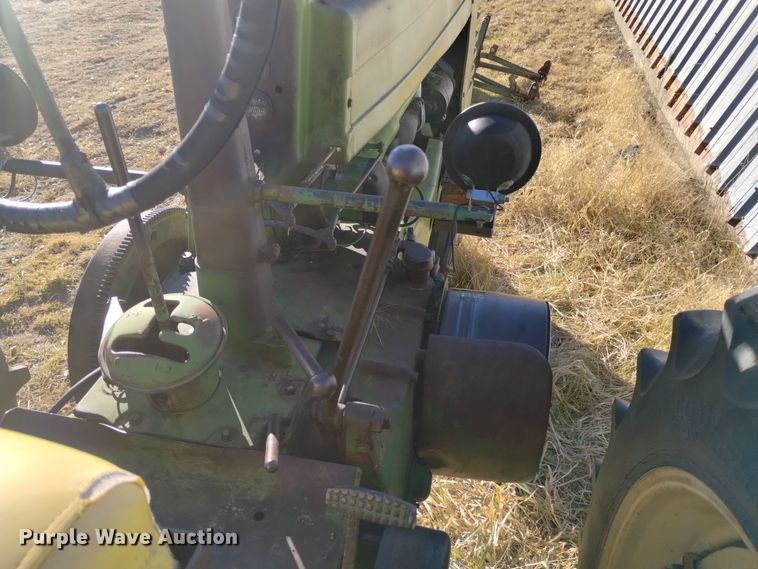 image for item LN9877 1949 John Deere A  tractor