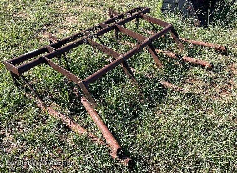 image for item LV9151 Shop built  hay bale grapple