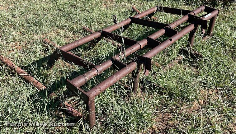 image for item LV9151 Shop built  hay bale grapple