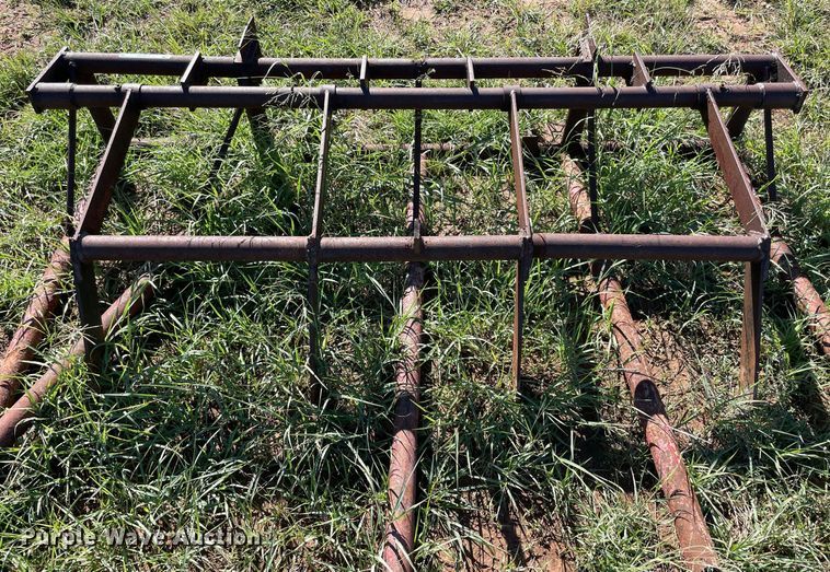 image for item LV9151 Shop built  hay bale grapple