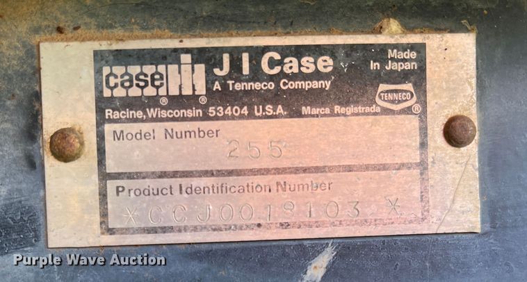 image for item LV9169 1988 Case 255  MFWD tractor