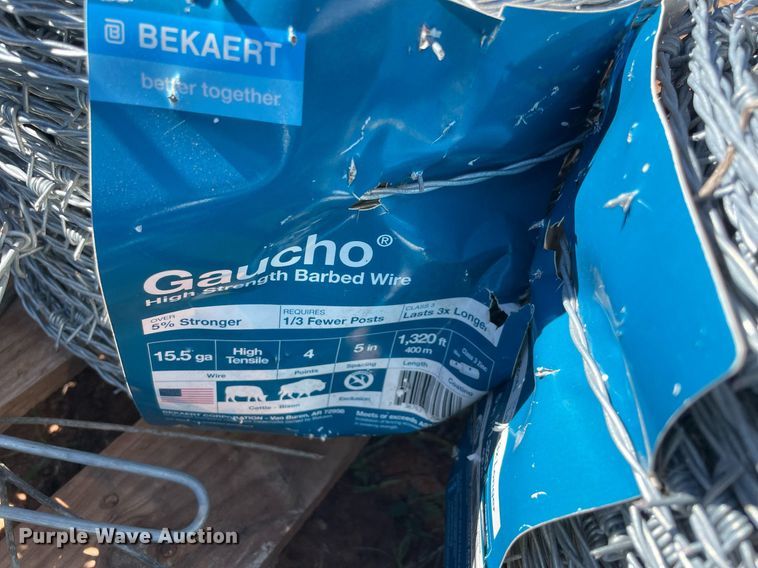 image for item LV9181 Pallet of barbed wire