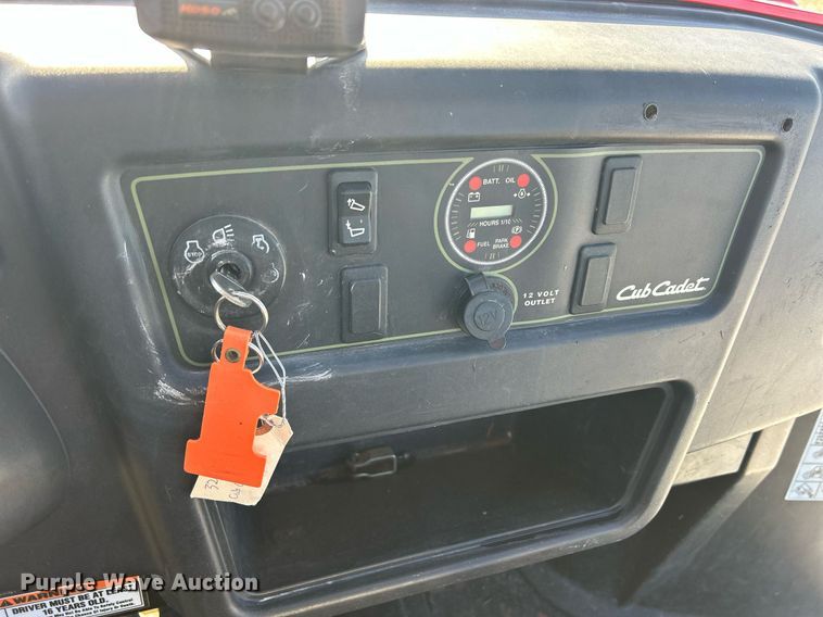 image for item MO9124 2009 Cub Cadet Volunteer  utility vehicle