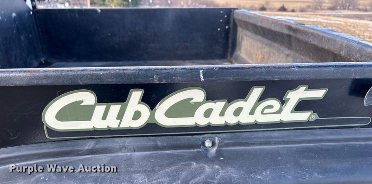image for item MO9124 2009 Cub Cadet Volunteer  utility vehicle