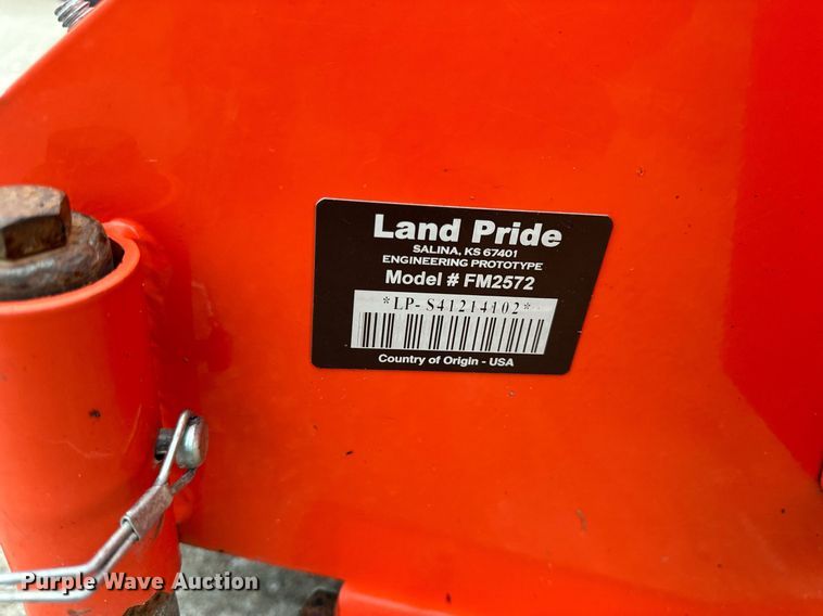 image for item NM9059 Land Pride FM2572  flail mower