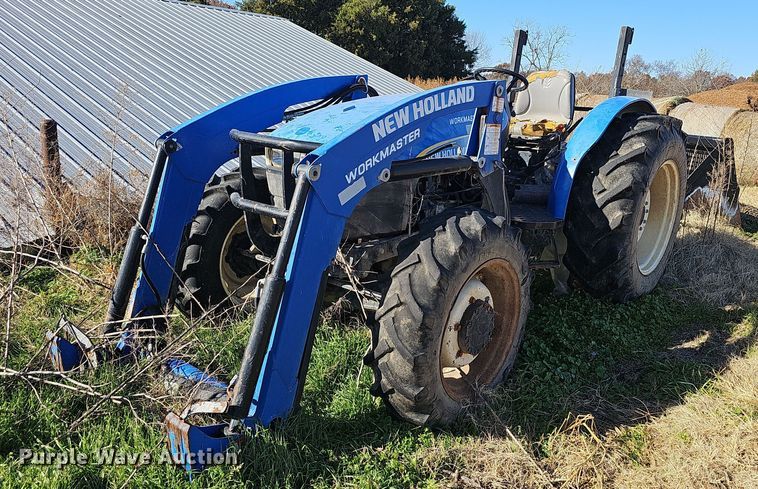 image for item NP9130 2012 New Holland Workmaster 75  MFWD tractor