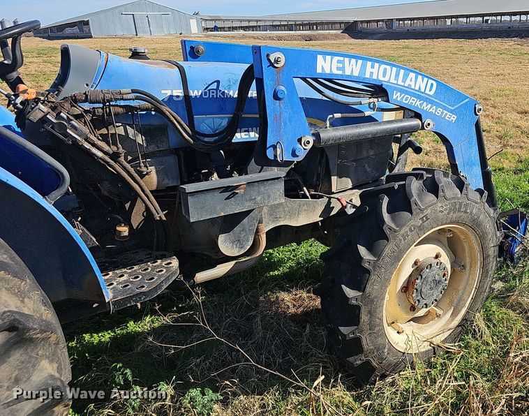 image for item NP9130 2012 New Holland Workmaster 75  MFWD tractor