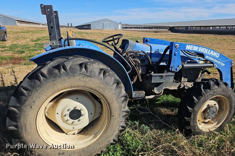 image for item NP9130 2012 New Holland Workmaster 75  MFWD tractor