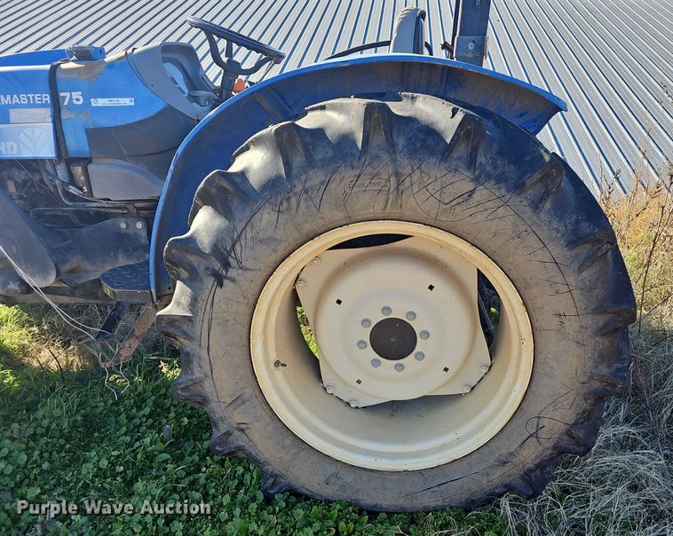 image for item NP9130 2012 New Holland Workmaster 75  MFWD tractor