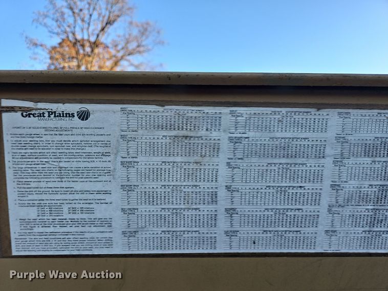 image for item NP9134 Great Plains CPH-209233  no-till grain drill