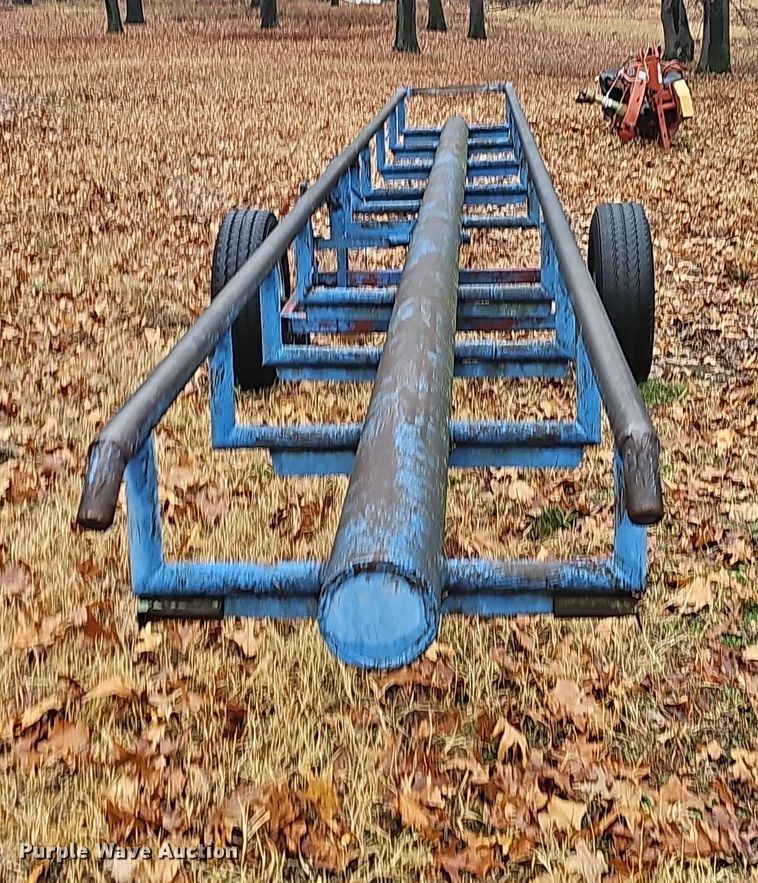 image for item NP9199 Shop built hay trailer