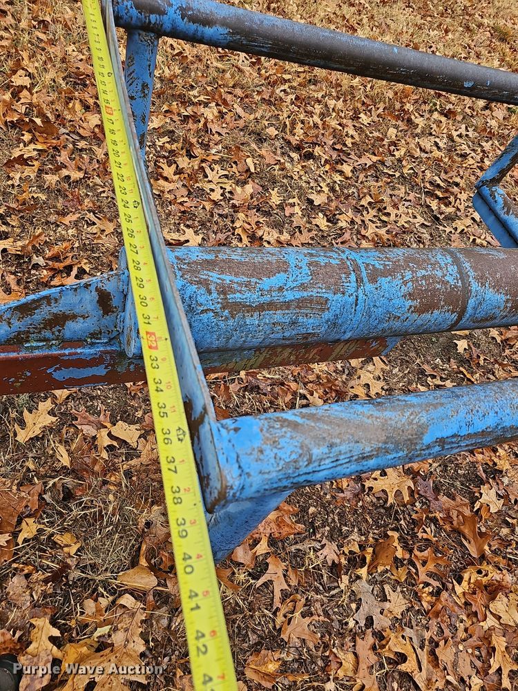 image for item NP9199 Shop built hay trailer