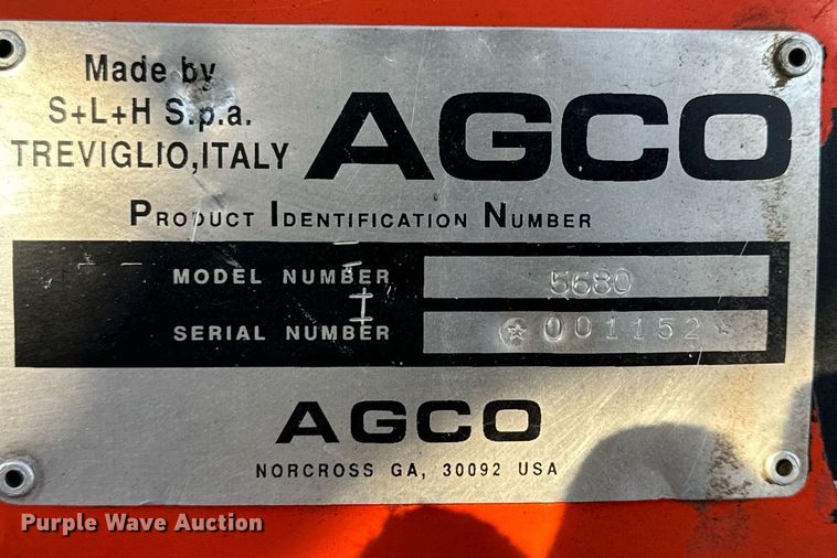 image for item NS9033 1992 AGCO Allis 5680  tractor