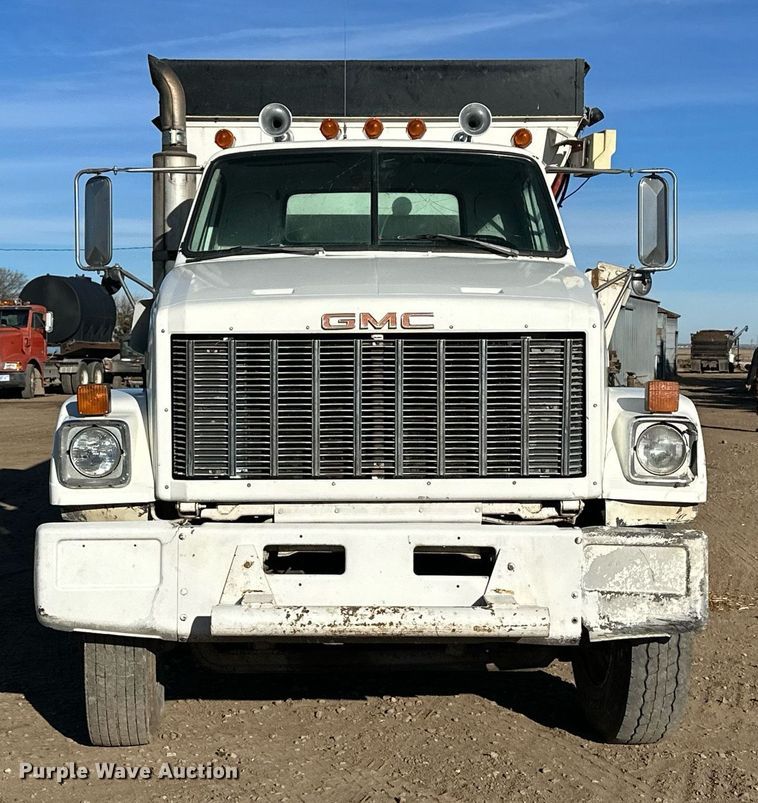 image for item NS9034 1986 GMC Brigadier  feed delivery truck