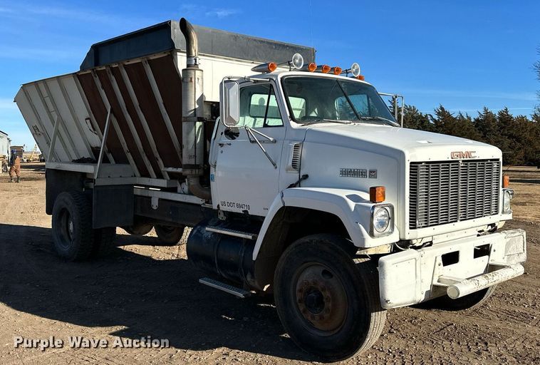 image for item NS9034 1986 GMC Brigadier  feed delivery truck
