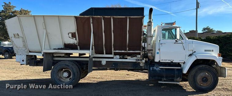 image for item NS9034 1986 GMC Brigadier  feed delivery truck