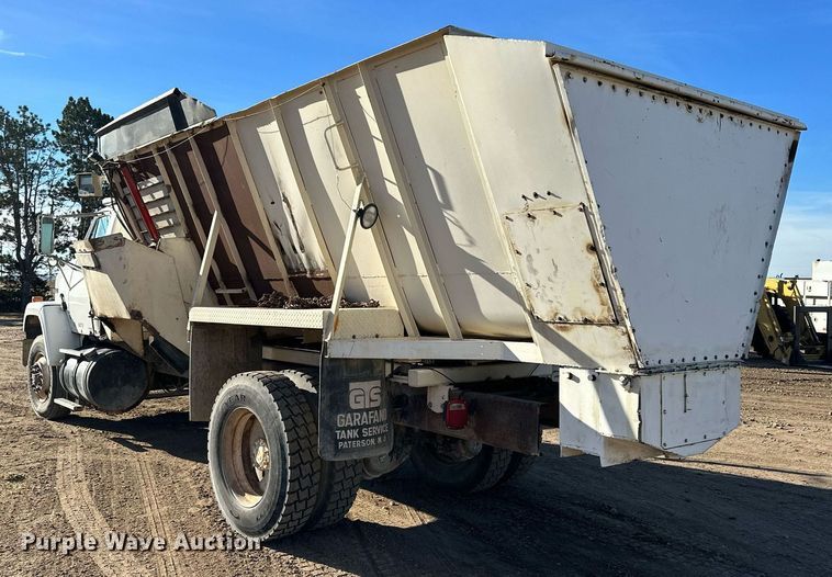 image for item NS9034 1986 GMC Brigadier  feed delivery truck