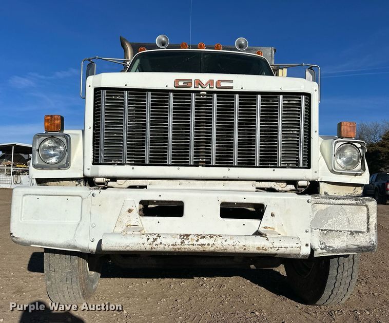 image for item NS9034 1986 GMC Brigadier  feed delivery truck