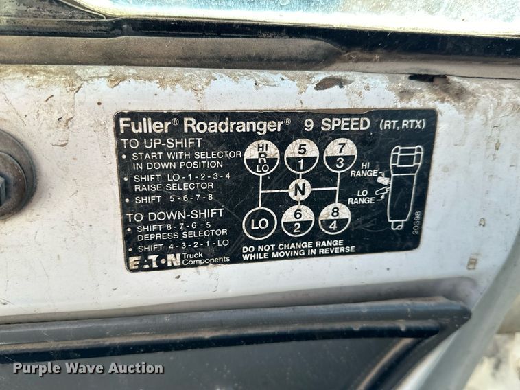 image for item NS9034 1986 GMC Brigadier  feed delivery truck