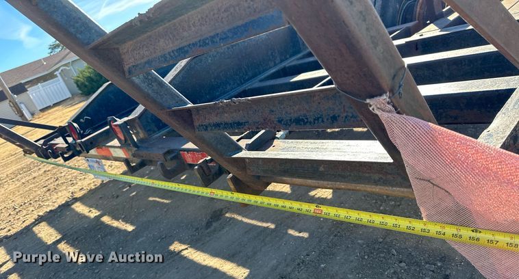 image for item NS9037 1978 Jantz GNLP8-12  swather / windrower trailer