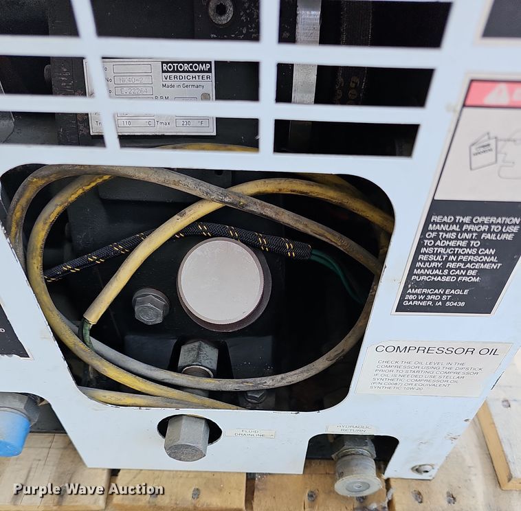 image for item OL9384 Stellar SRS-40  air compressor