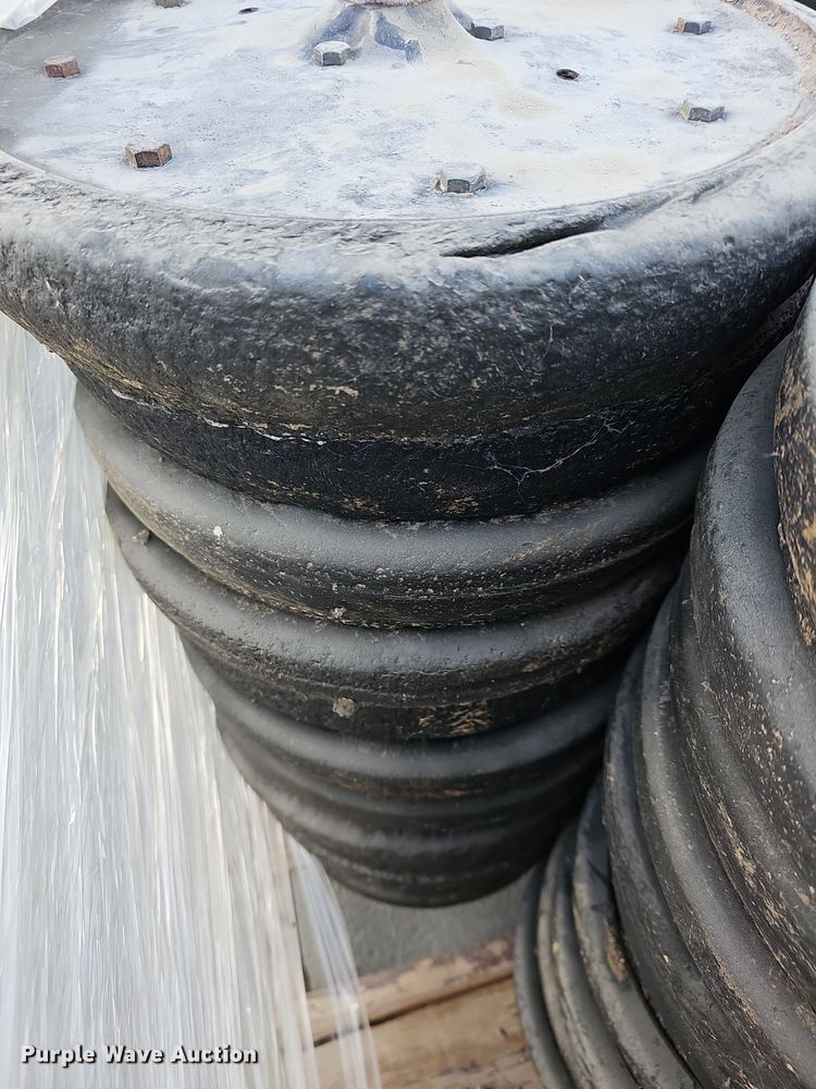 image for item OL9386 Approximately 58 16" rubber closer wheels