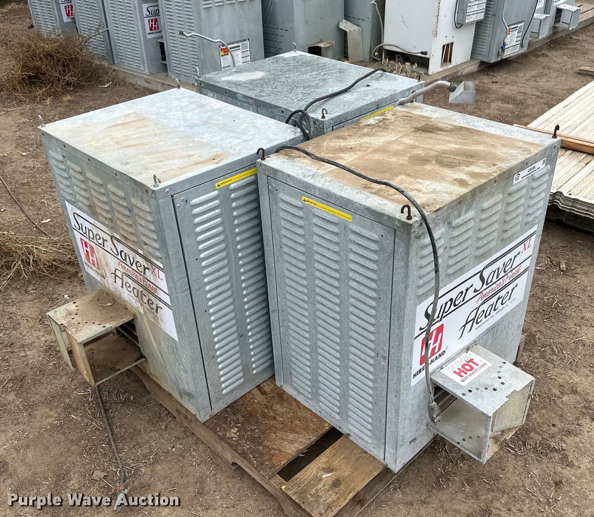 (3) Super Saver XL gas heaters in Sublette, KS Item IU9166 for sale