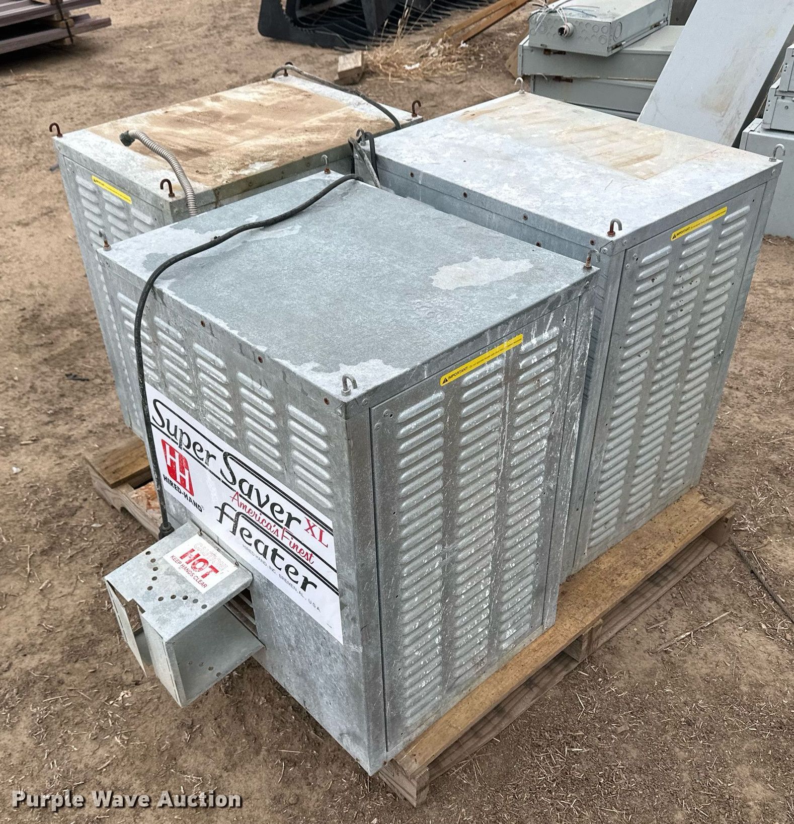 (3) Super Saver XL gas heaters in Sublette, KS Item IU9166 for sale