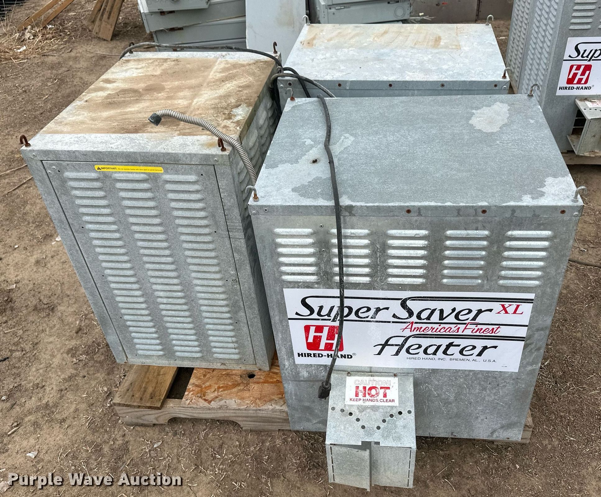 (3) Super Saver XL gas heaters in Sublette, KS Item IU9166 for sale