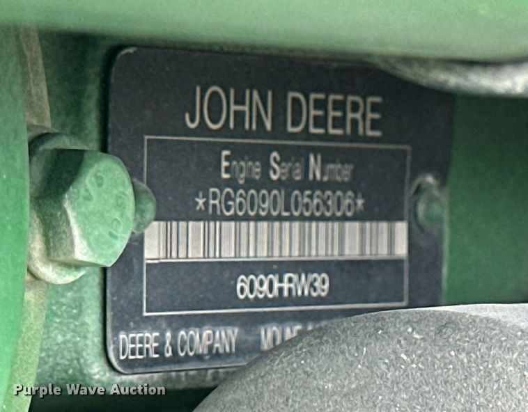 image for item NP9563 2009 John Deere 8530  MFWD tractor
