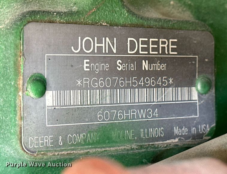 image for item NP9564 1995 John Deere 8200  MFWD tractor