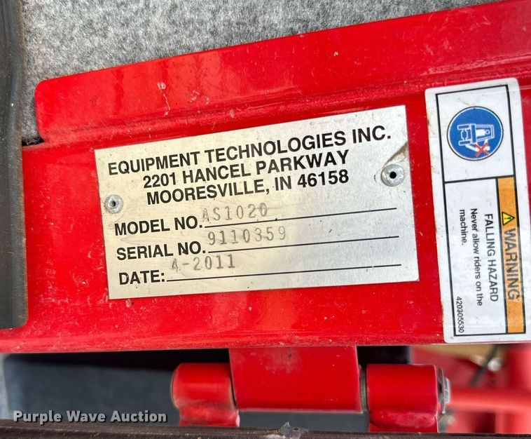 image for item NP9576 2011 Apache AS1020 sprayer