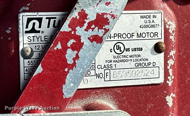 image for item NP9581 2017 East Texas USA  fuel trailer