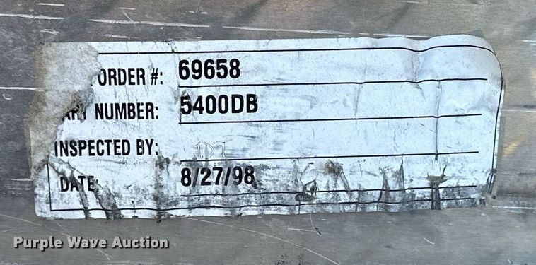 image for item NP9581 2017 East Texas USA  fuel trailer