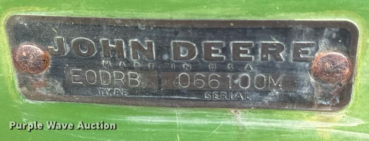 image for item NP9599 John Deere E0DRB  grain drill