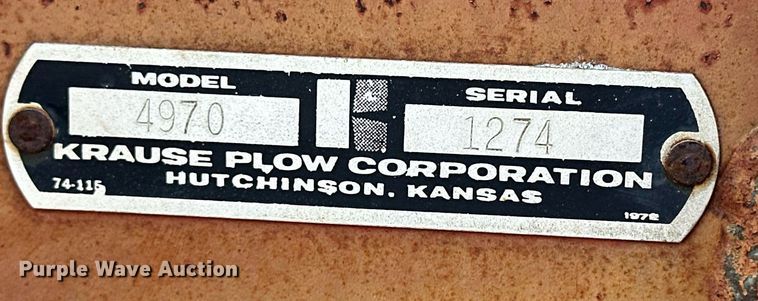 image for item NP9605 Krause 4970  double off-set disk