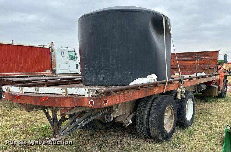 image for item NP9613 1976 Chevrolet C65  dump flatbed truck