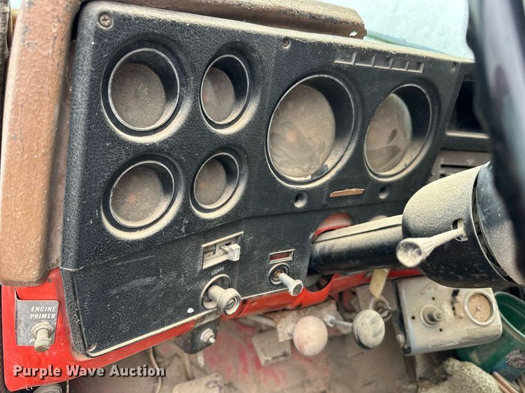 image for item NP9613 1976 Chevrolet C65  dump flatbed truck