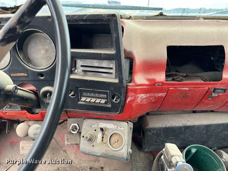 image for item NP9613 1976 Chevrolet C65  dump flatbed truck