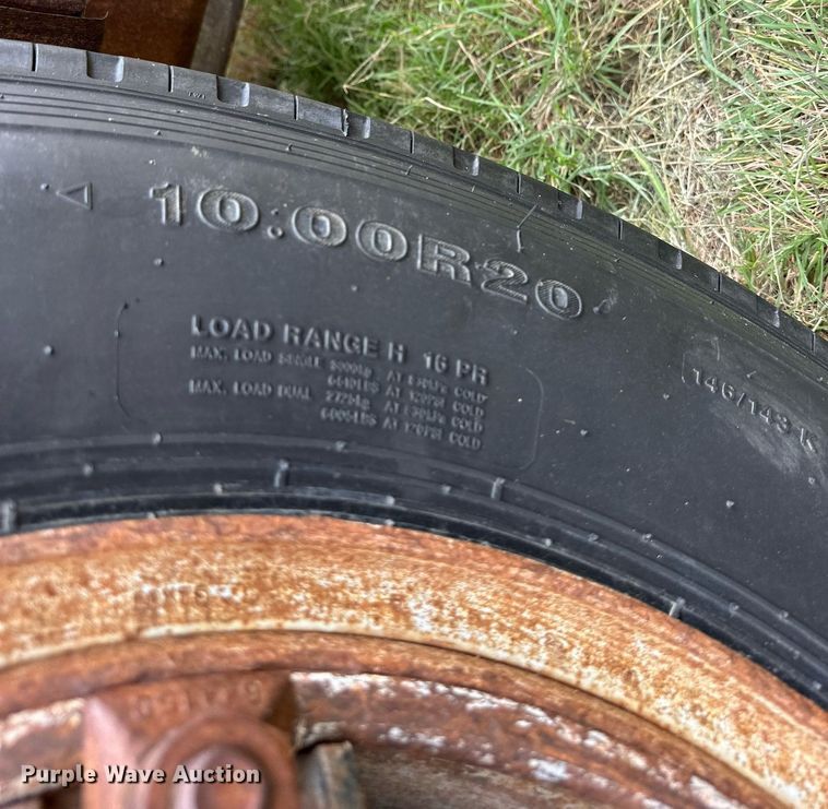 image for item NP9613 1976 Chevrolet C65  dump flatbed truck