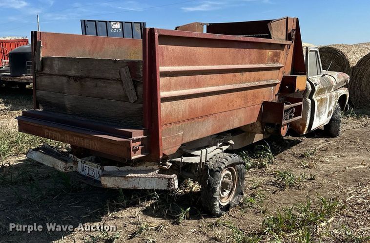image for item NP9617 GMC Custom  feed delivery truck